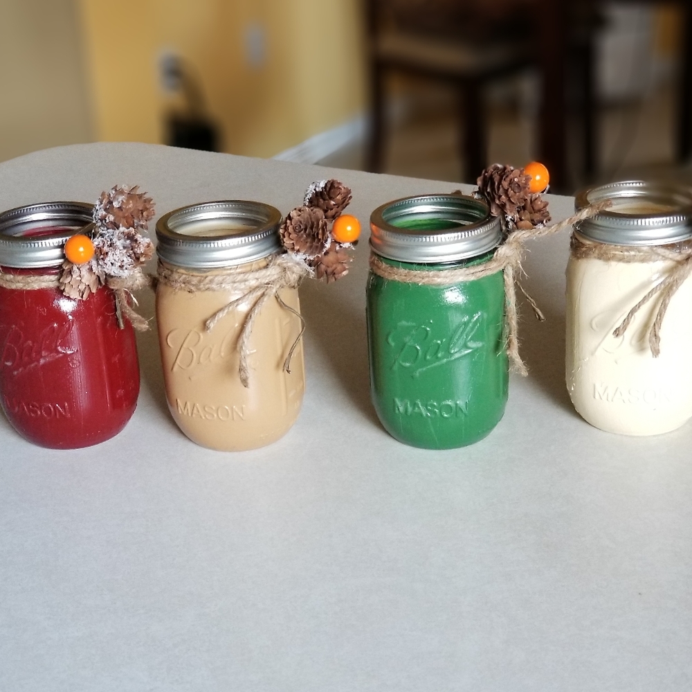 Fall Mason Jars.